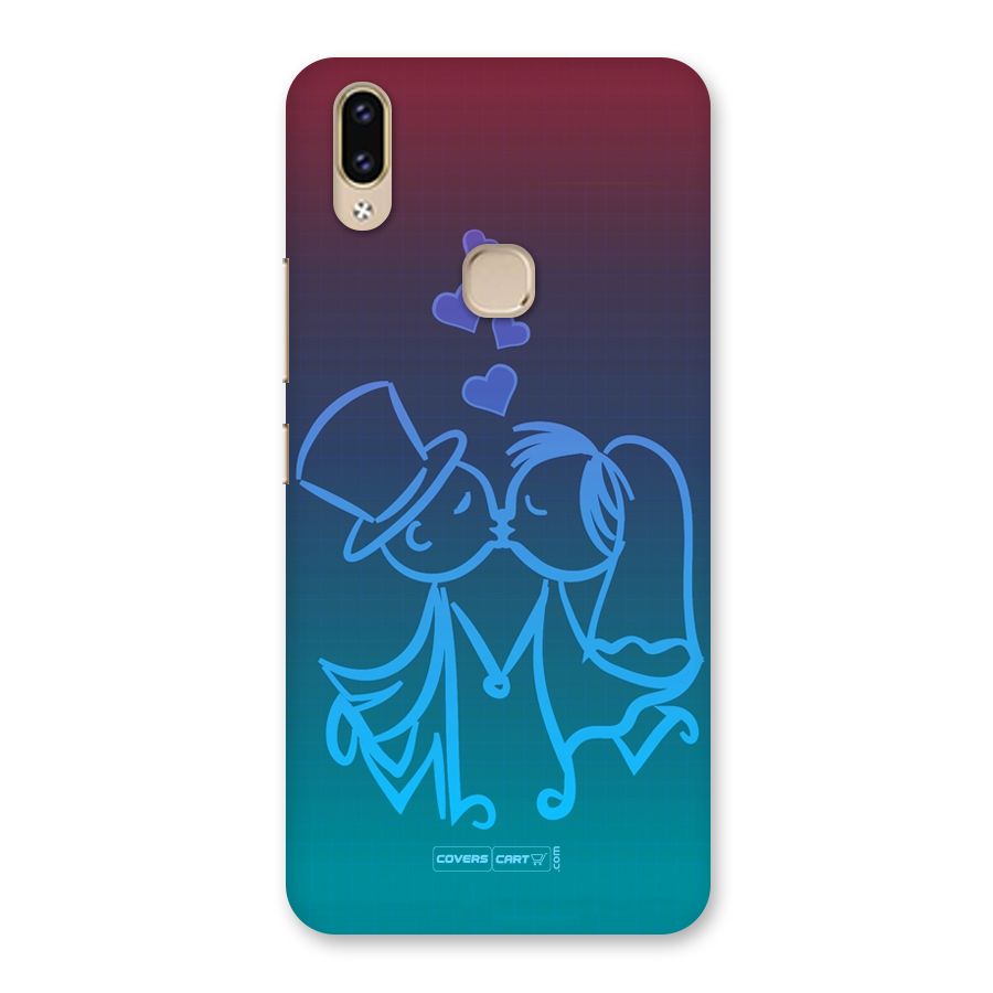 Cute Love Back Case for Vivo V9 Youth