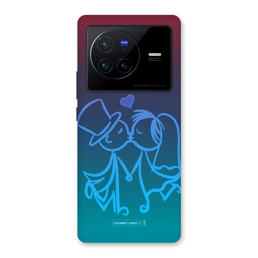 Cute Love Back Case for Vivo X80