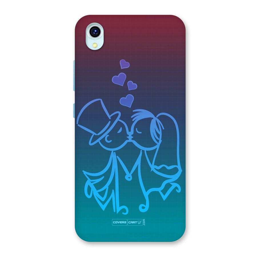 Cute Love Back Case for Vivo Y1s