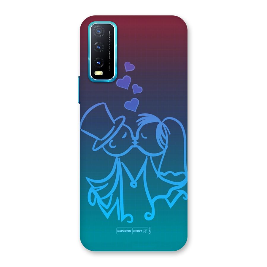 Cute Love Back Case for Vivo Y20A