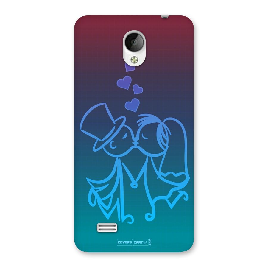 Cute Love Back Case for Vivo Y21