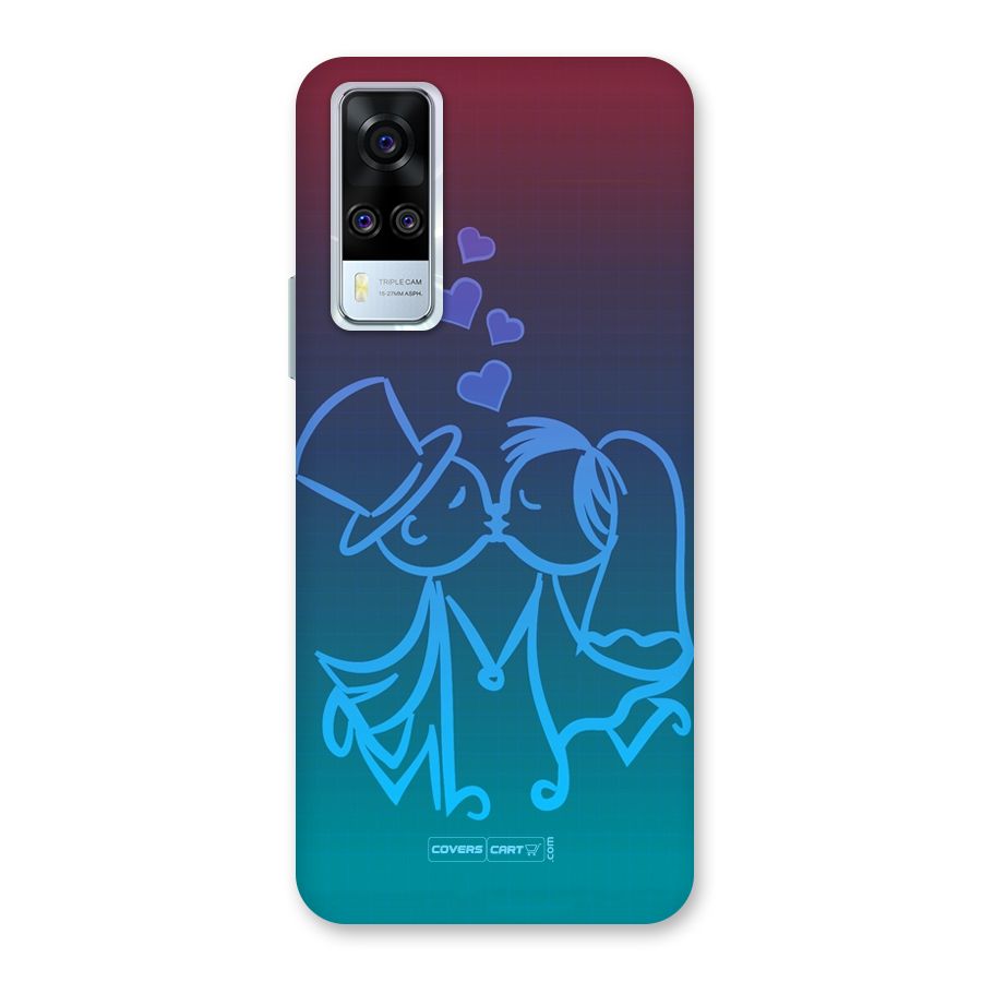 Cute Love Back Case for Vivo Y31