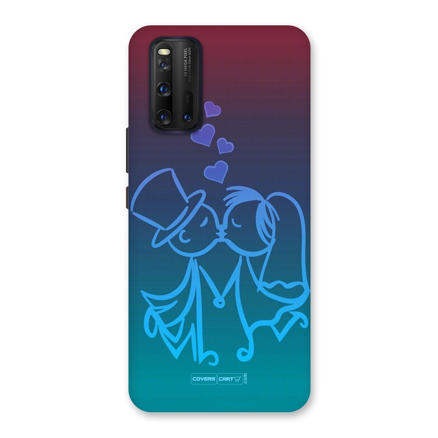 Cute Love Back Case for Vivo iQOO 3