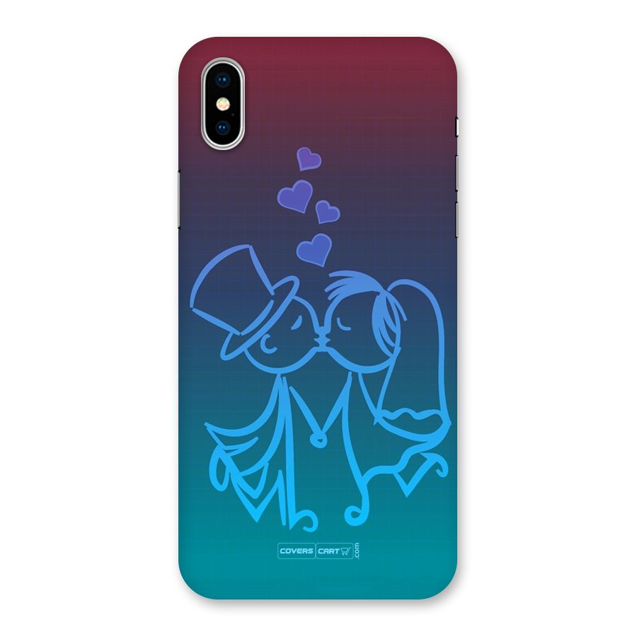 Cute Love Back Case for iPhone XS