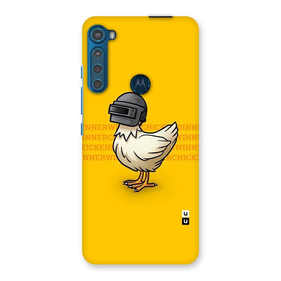 Cute Mask Back Case for Motorola One Fusion Plus