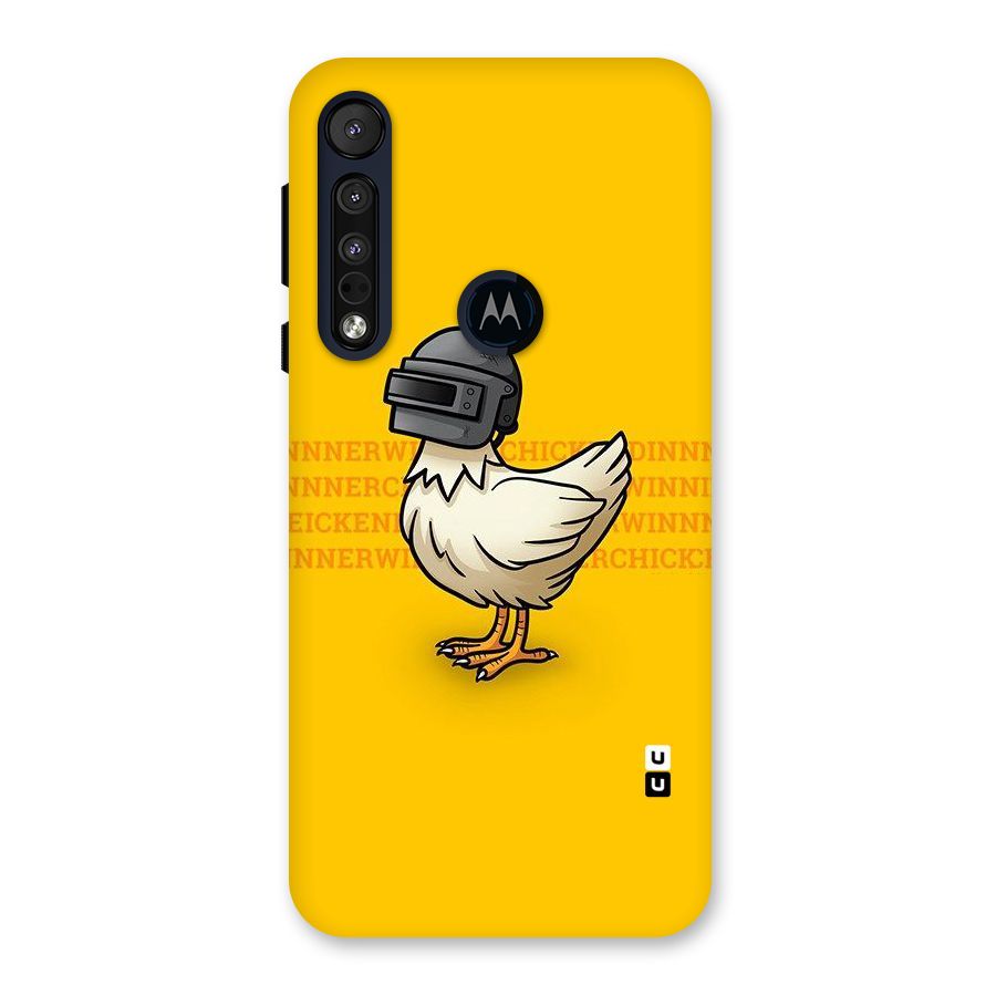 Cute Mask Back Case for Motorola One Macro