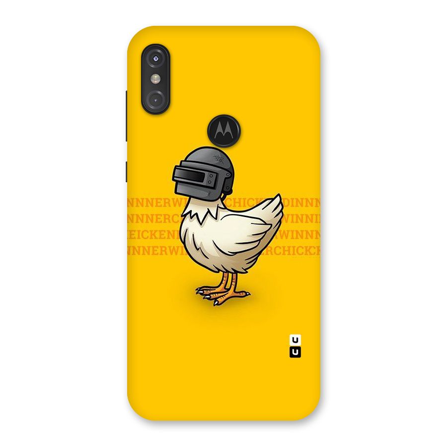 Cute Mask Back Case for Motorola One Power