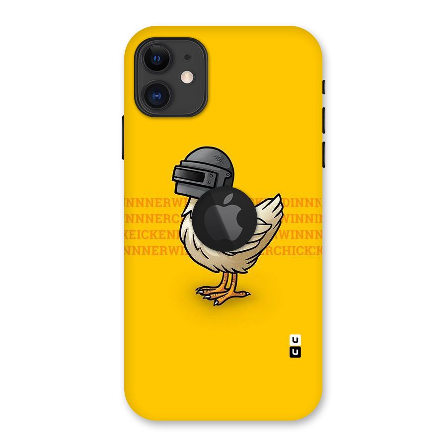 Cute Mask Back Case for iPhone 11 Logo Cut