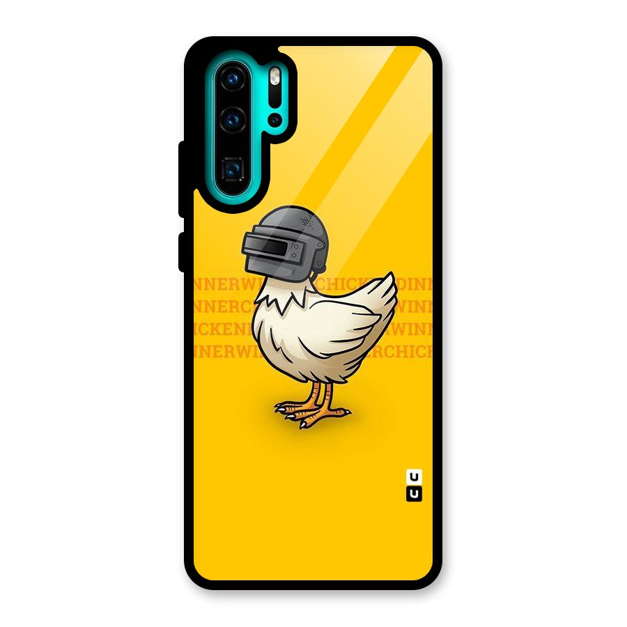 Cute Mask Glass Back Case for Huawei P30 Pro