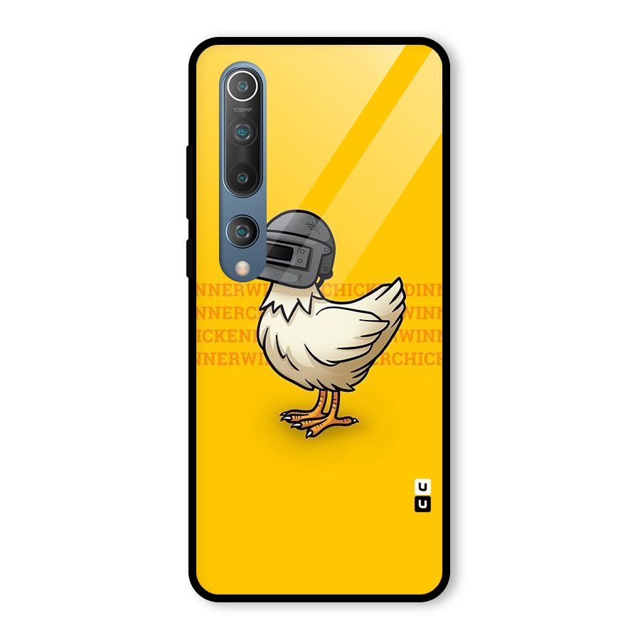 Cute Mask Glass Back Case for Mi 10