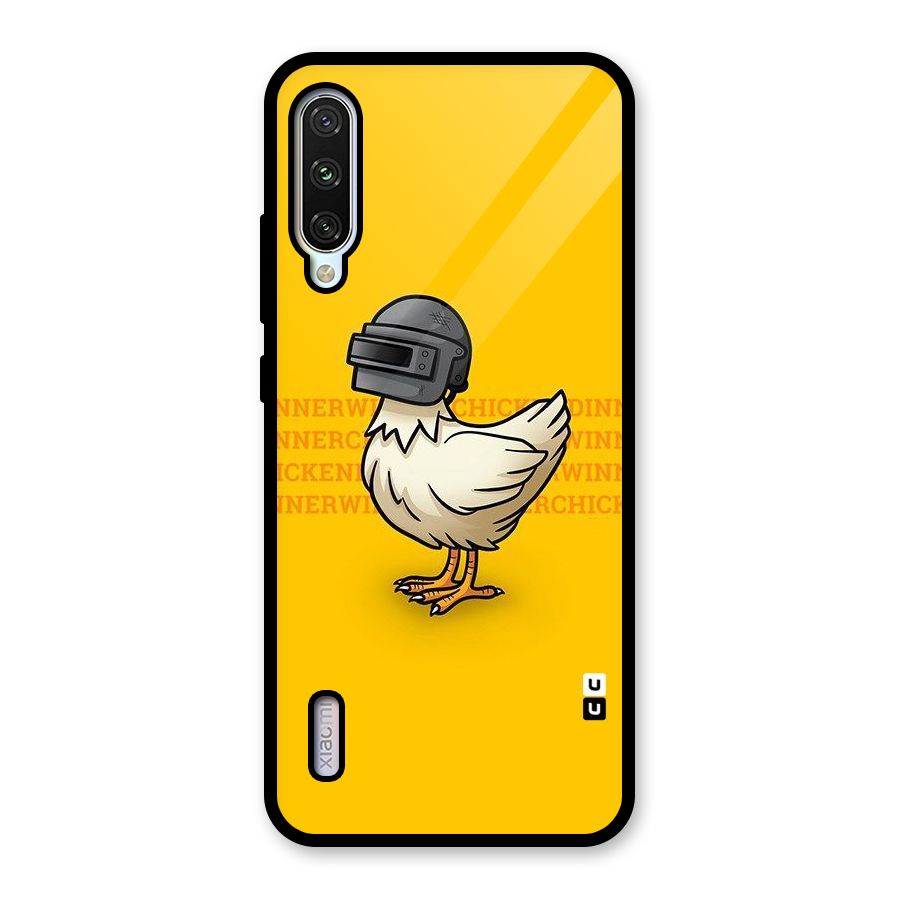 Cute Mask Glass Back Case for Mi A3