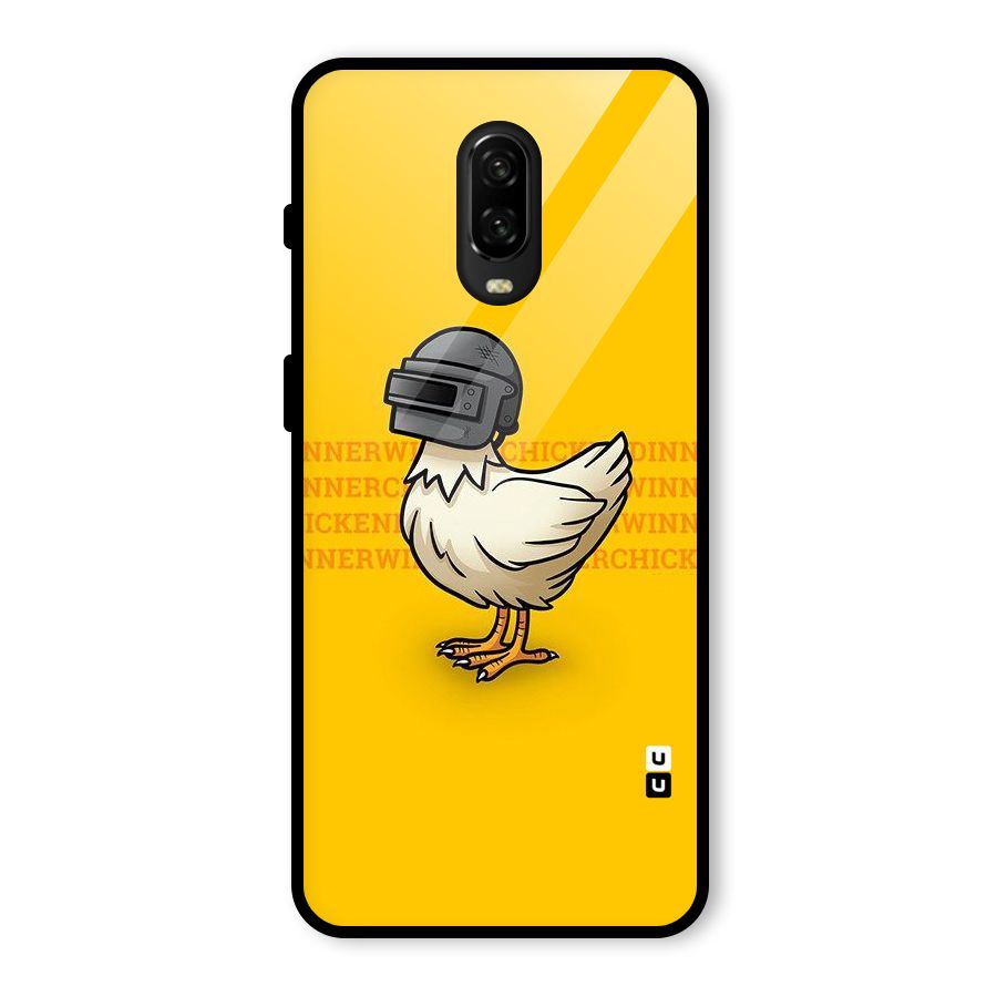 Cute Mask Glass Back Case for OnePlus 6T