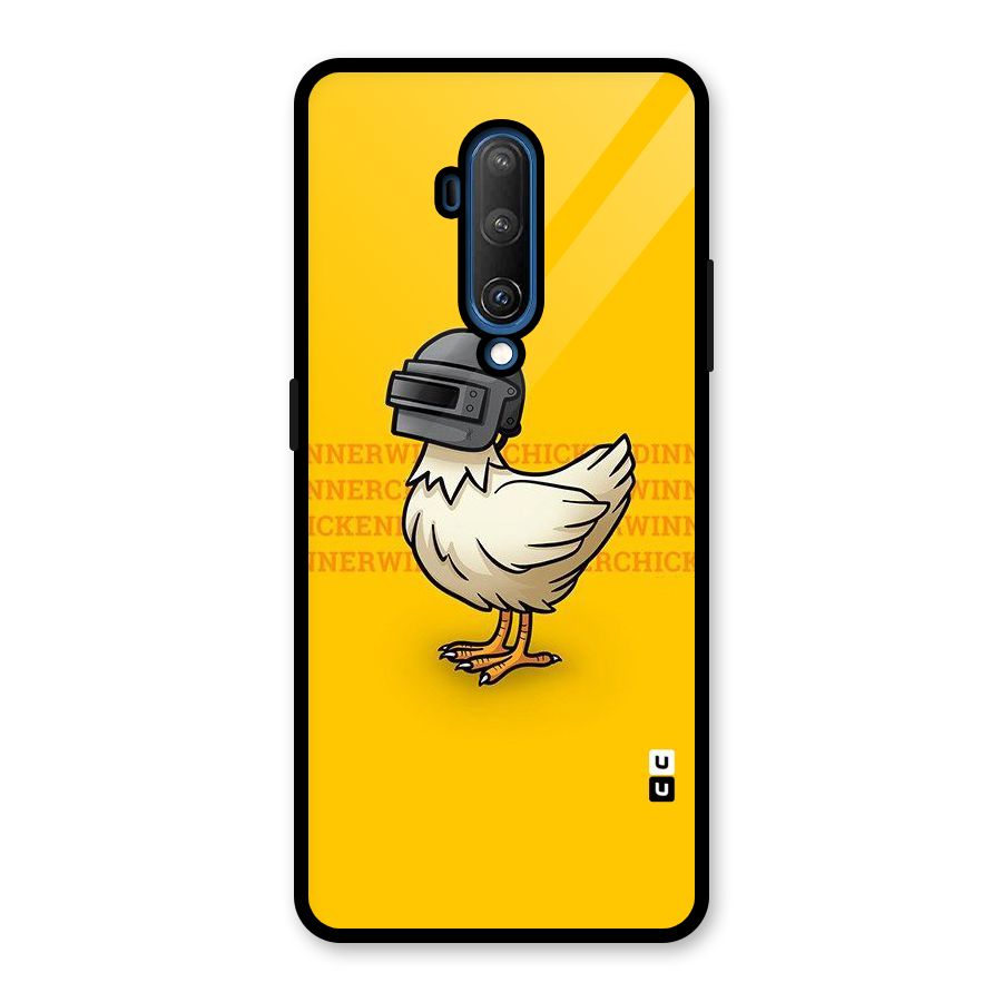 Cute Mask Glass Back Case for OnePlus 7T Pro
