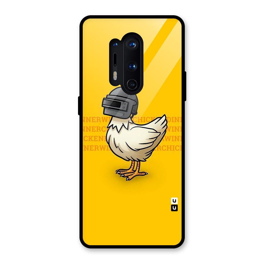 Cute Mask Glass Back Case for OnePlus 8 Pro