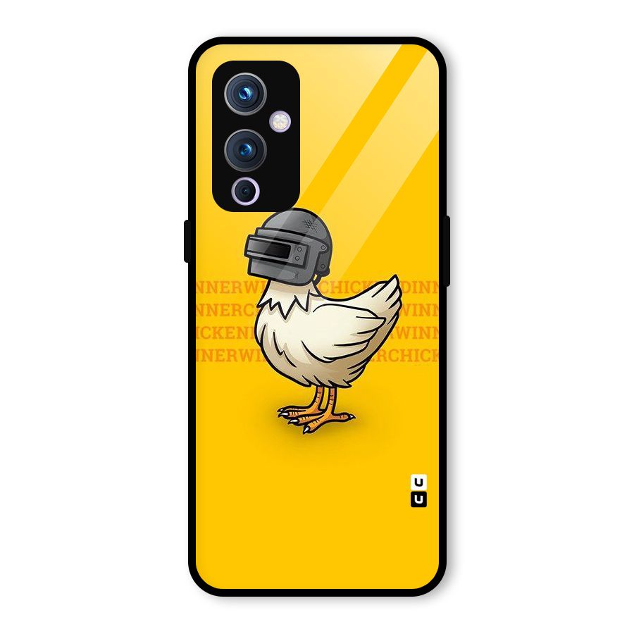 Cute Mask Glass Back Case for OnePlus 9