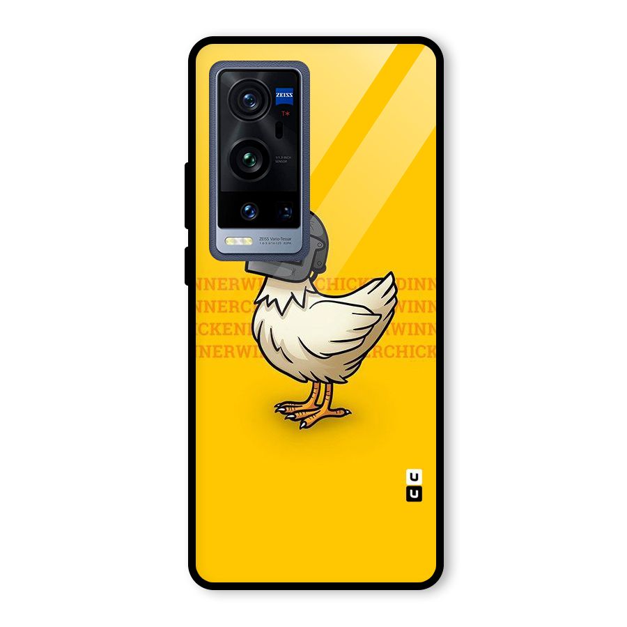 Cute Mask Glass Back Case for Vivo X60 Pro Plus