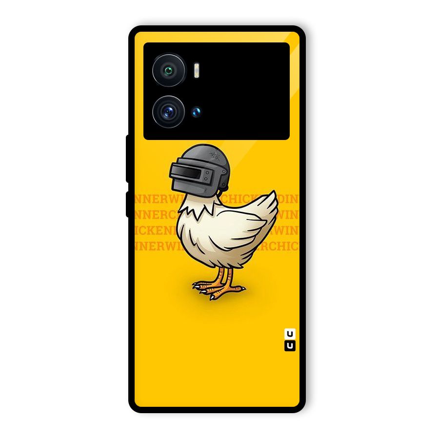 Cute Mask Glass Back Case for Vivo iQOO 9 Pro
