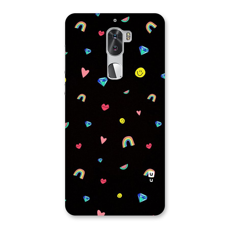 Cute Multicolor Shapes Back Case for Coolpad Cool 1