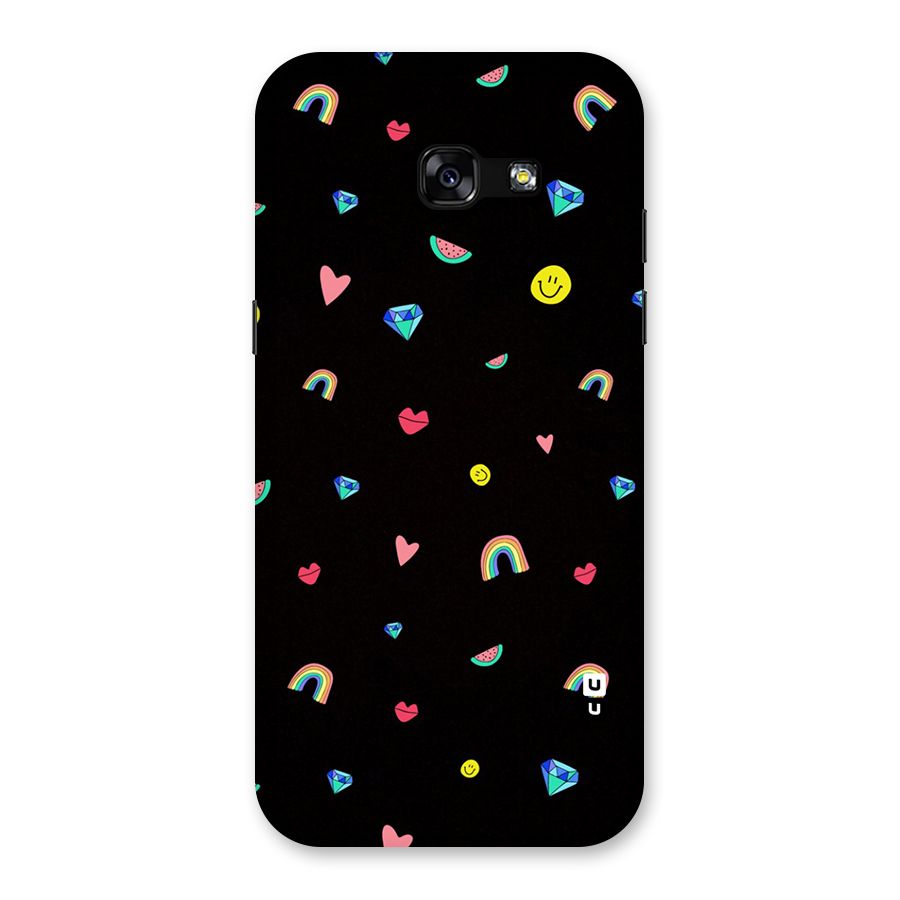 Cute Multicolor Shapes Back Case for Galaxy A5 2017