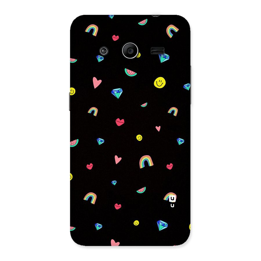 Cute Multicolor Shapes Back Case for Galaxy Core 2