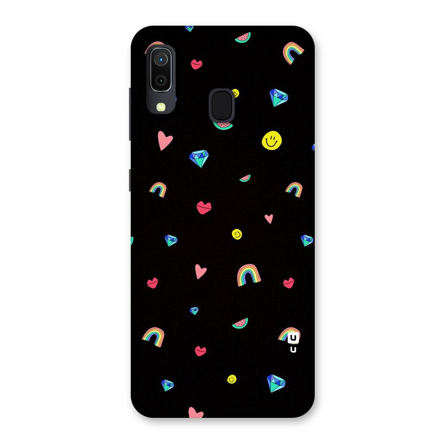 Cute Multicolor Shapes Back Case for Galaxy M10s