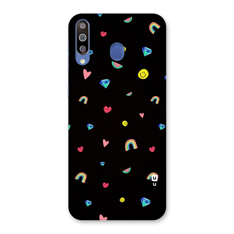 Cute Multicolor Shapes Back Case for Galaxy M30