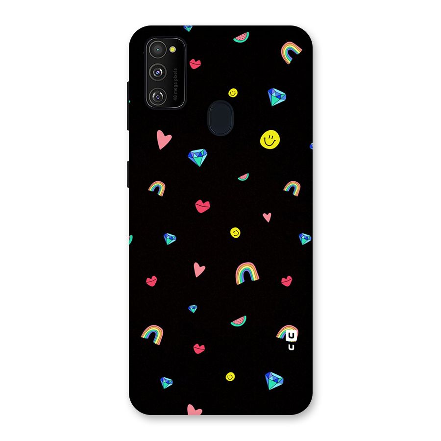 Cute Multicolor Shapes Back Case for Galaxy M30s