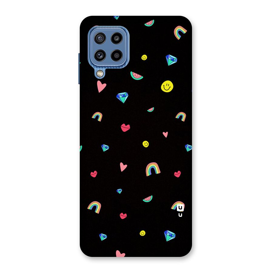 Cute Multicolor Shapes Back Case for Galaxy M32