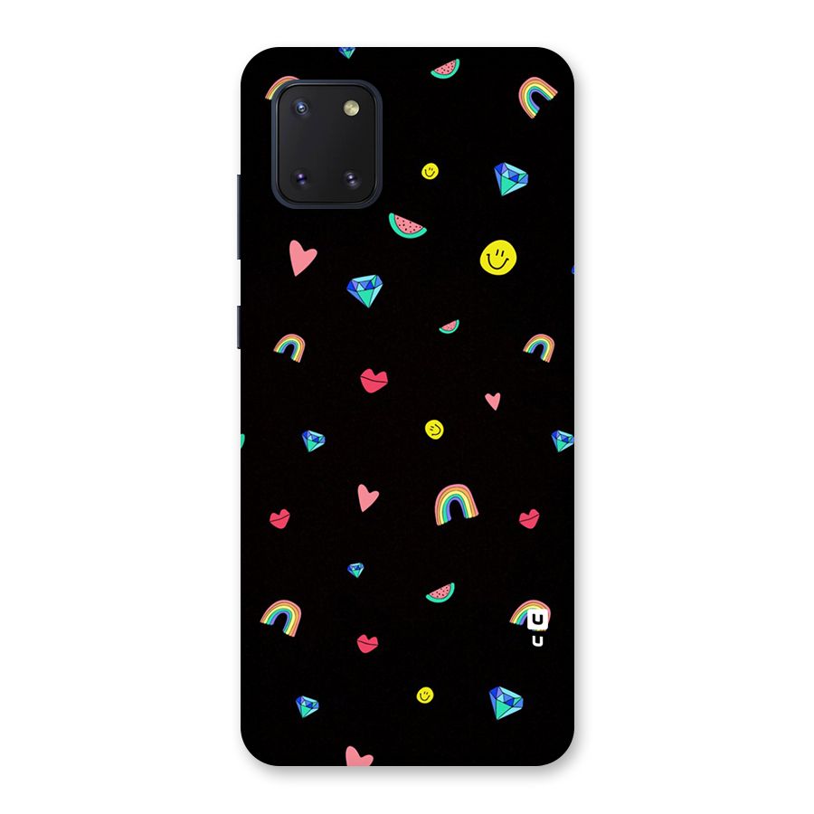 Cute Multicolor Shapes Back Case for Galaxy Note 10 Lite