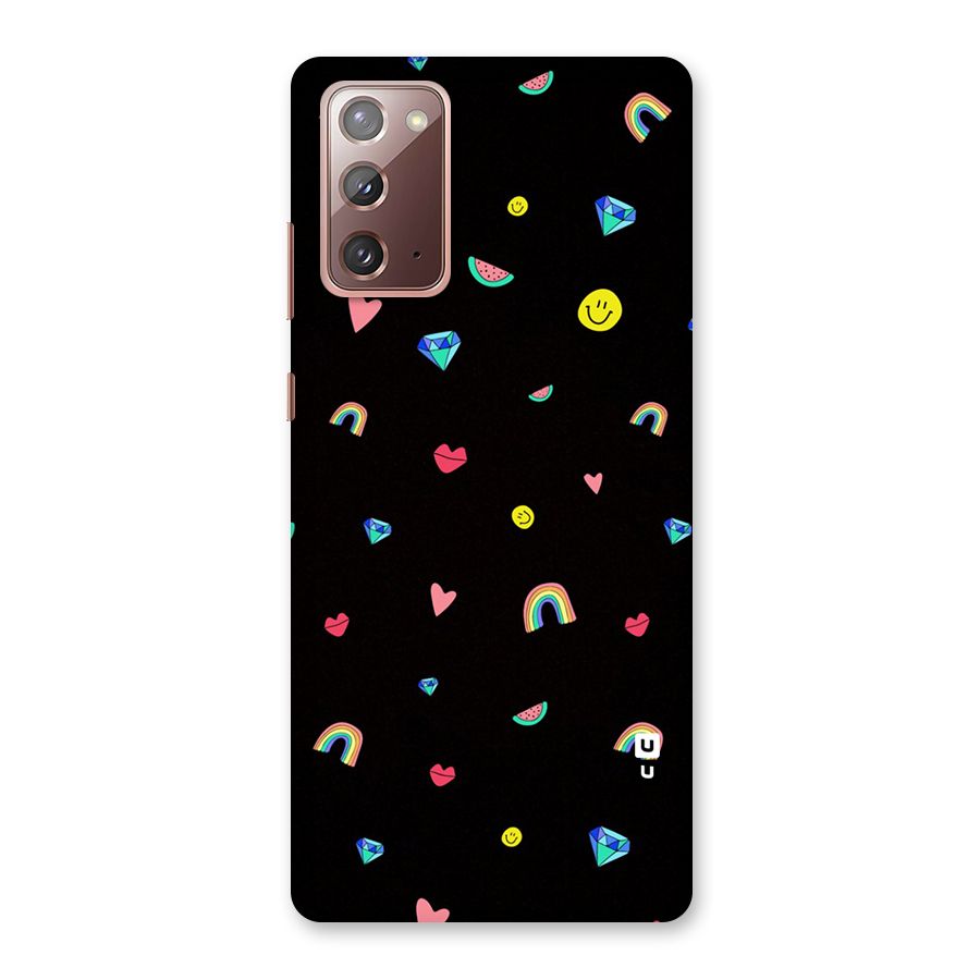 Cute Multicolor Shapes Back Case for Galaxy Note 20