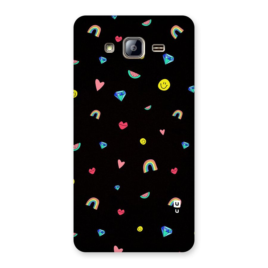 Cute Multicolor Shapes Back Case for Galaxy On5