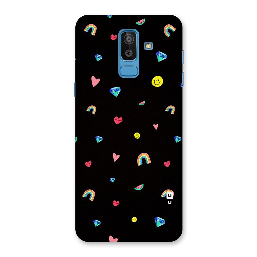 Cute Multicolor Shapes Back Case for Galaxy On8 (2018)