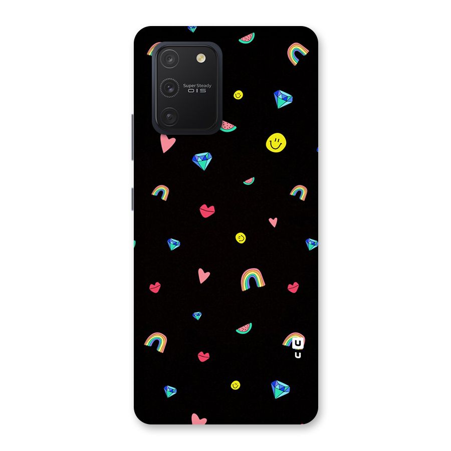 Cute Multicolor Shapes Back Case for Galaxy S10 Lite