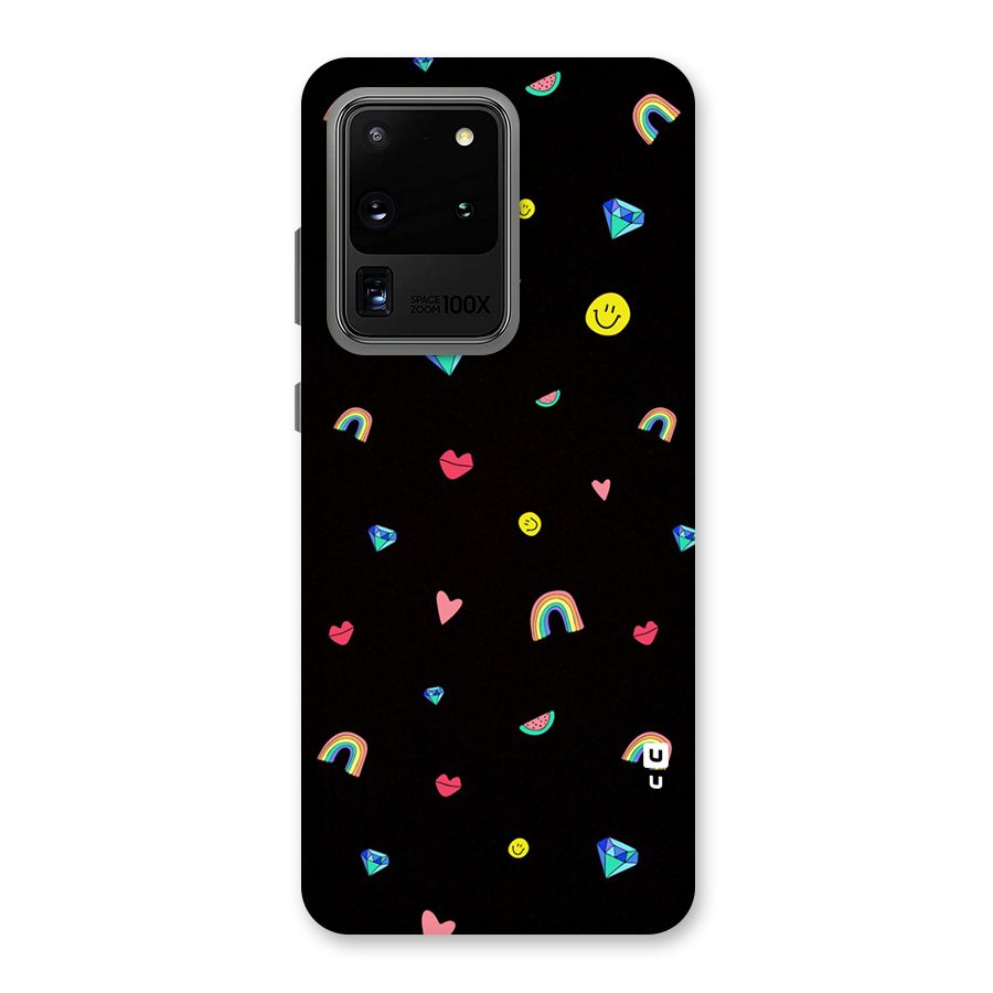 Cute Multicolor Shapes Back Case for Galaxy S20 Ultra