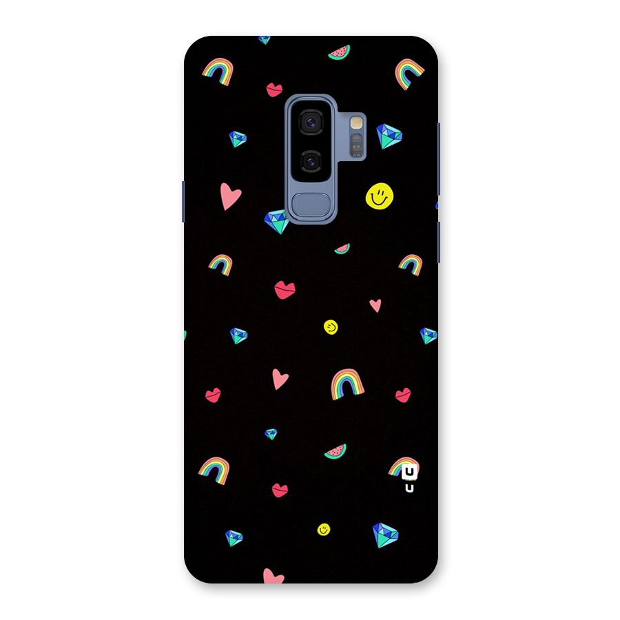 Cute Multicolor Shapes Back Case for Galaxy S9 Plus