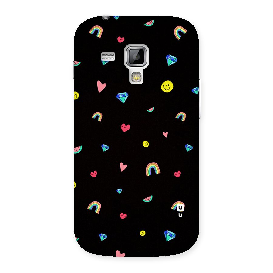Cute Multicolor Shapes Back Case for Galaxy S Duos