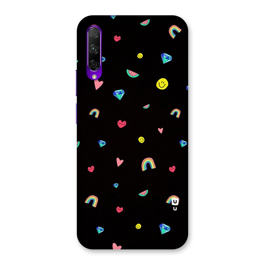 Cute Multicolor Shapes Back Case for Honor 9X Pro