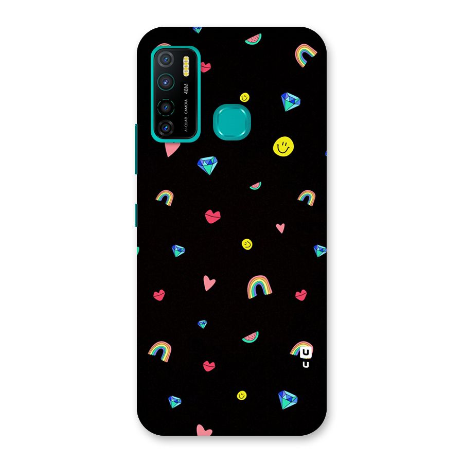 Cute Multicolor Shapes Back Case for Infinix Hot 9 Pro