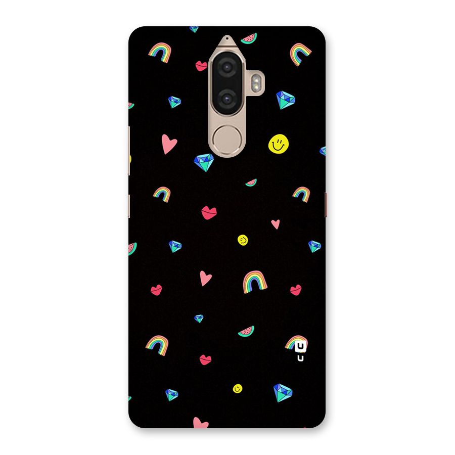 Cute Multicolor Shapes Back Case for Lenovo K8 Note