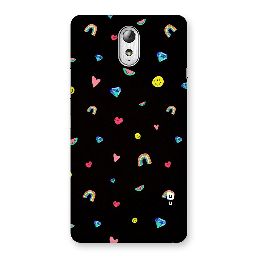 Cute Multicolor Shapes Back Case for Lenovo Vibe P1M