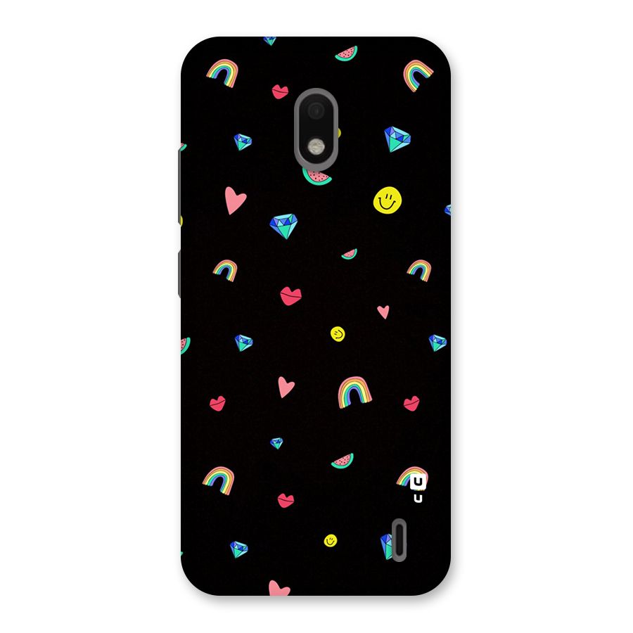 Cute Multicolor Shapes Back Case for Nokia 2.2