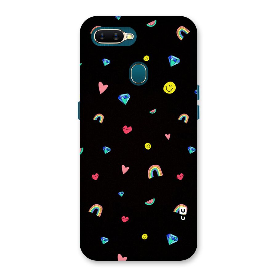 Cute Multicolor Shapes Back Case for Oppo A11k