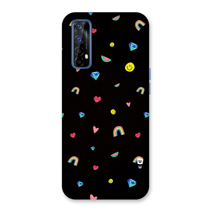 Cute Multicolor Shapes Back Case for Realme 7
