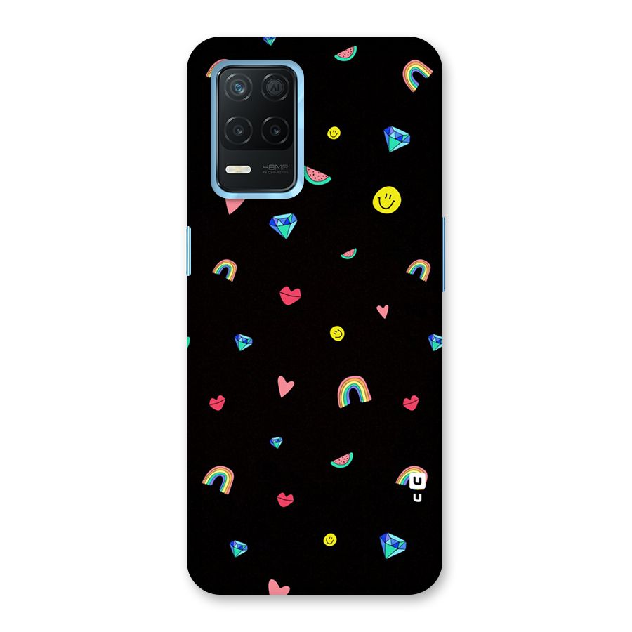 Cute Multicolor Shapes Back Case for Realme 8 5G