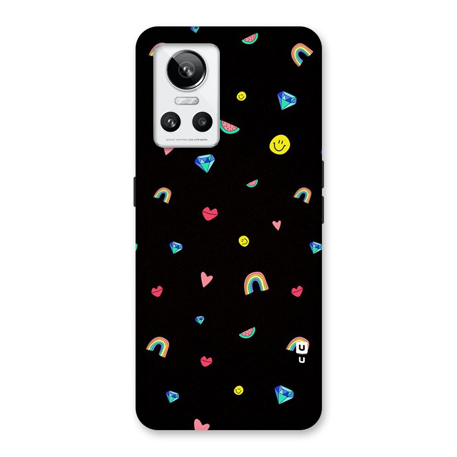 Cute Multicolor Shapes Back Case for Realme GT Neo 3
