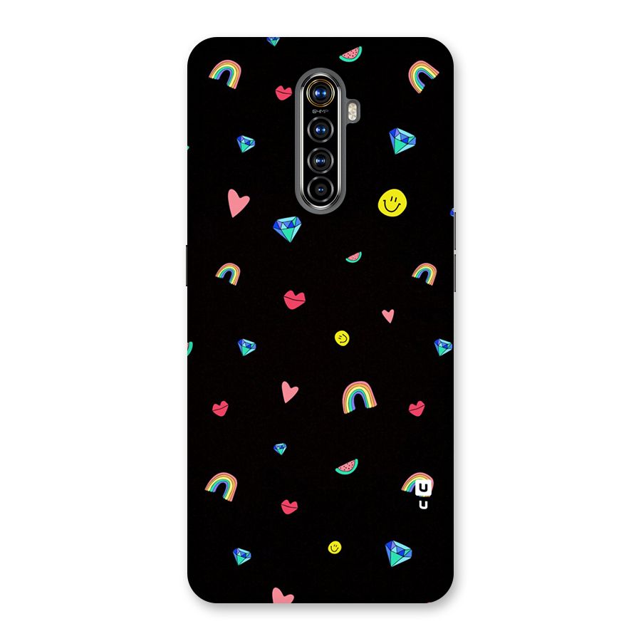 Cute Multicolor Shapes Back Case for Realme X2 Pro