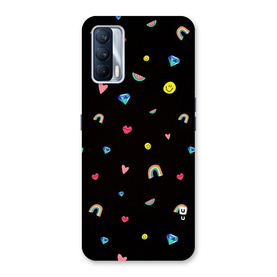 Cute Multicolor Shapes Back Case for Realme X7
