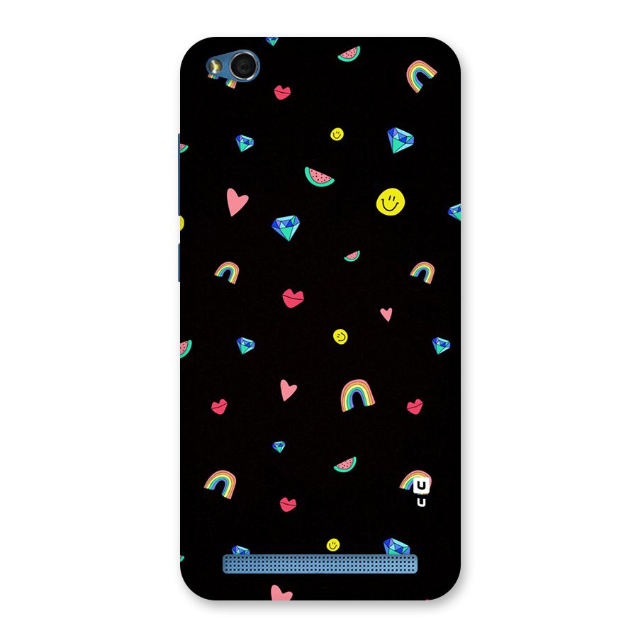 Cute Multicolor Shapes Back Case for Redmi 5A
