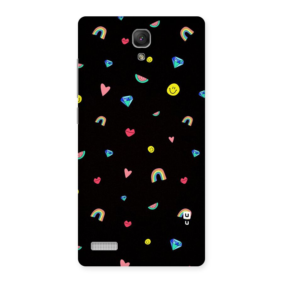 Cute Multicolor Shapes Back Case for Redmi Note