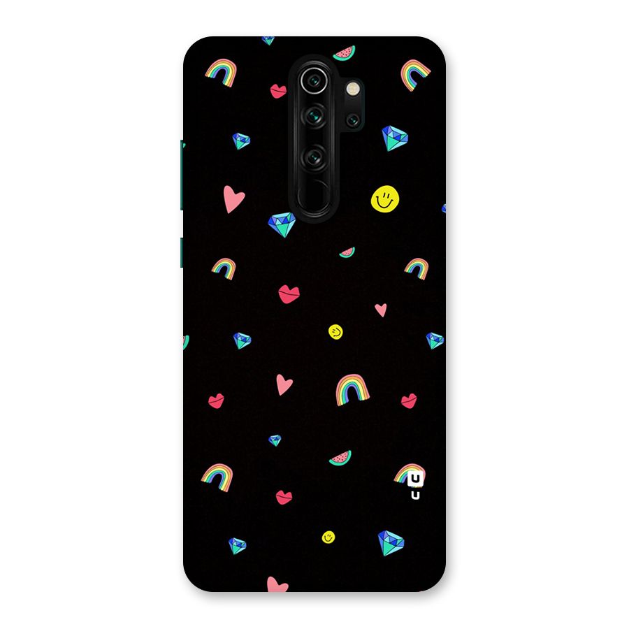Cute Multicolor Shapes Back Case for Redmi Note 8 Pro